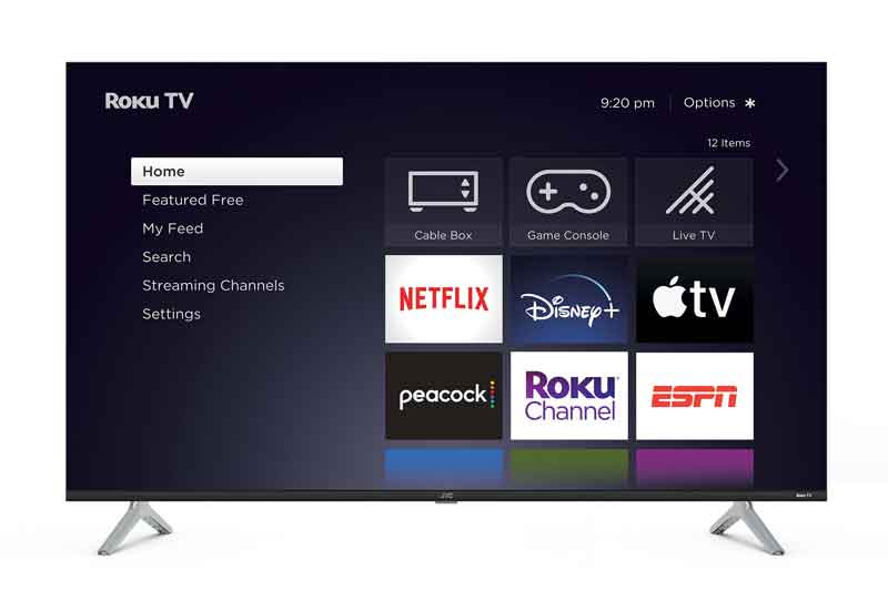 JVC 50 Inch Roku Tv
